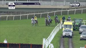 Video preview image for Catterick Bridge 14:02 - Follow @racingtv On Twitter Novices' Hurdle (4)