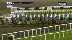 Video preview image for Kempton Park 17:45 - Unibet Extra Place Offers Every Day Novice Stakes (5)