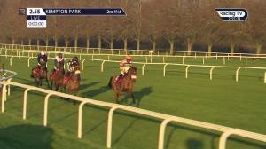 Video preview image for Kempton Park 14:55 - Ladbrokes Silviniaco Conti Chase (Grade 2) (1)