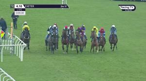 Video preview image for Exeter 16:10 - Mansionbet Standard Open National Hunt Flat (5)