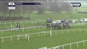 Video preview image for Leicester 15:40 - Pertemps Network Novices' Hurdle (Qualifier) (3)