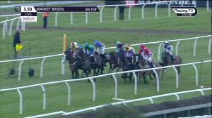 Video preview image for Market Rasen 15:50 - Mansionbet Live Casino Cashback Handicap Chase (5)