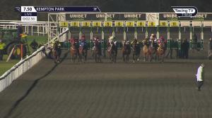 Video preview image for Kempton Park 19:50 - Unibet 3 Uniboosts A Day Handicap (5) (Div 1)