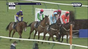 Video preview image for Ayr 12:55 - Ayrshire Cancer Support Patient Transport Novices' Hurdle (4)