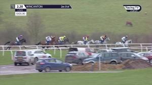 Video preview image for Wincanton 14:20 - 100% RacingTV Profits Back To Racing Handicap Hurdle (3)