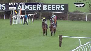 Video preview image for Wincanton 16:20 - Racing TV Extra 4 Screens Live 'Newcomers' Standard Open National Hunt Flat (5)