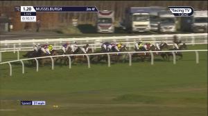 Video preview image for Musselburgh 13:20 - Betway Novices' Handicap Hurdle (5)