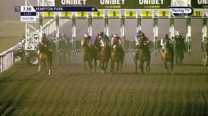Video preview image for Kempton Park 19:50 - Unibet Extra Place Offers Every Day Fillies' Handicap (5)