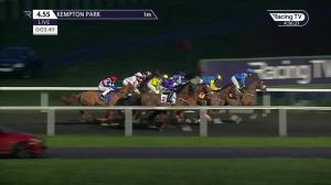 Video preview image for Kempton Park 16:55 - racingtv.com Classified Stakes (6) (Div 1)