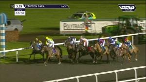 Video preview image for Kempton Park 17:55 - Unibet Extra Place Offers Every Day Fillies' Handicap (5)