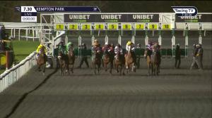 Video preview image for Kempton Park 19:30 - Try Our New Super Boosts At Unibet Handicap (4)