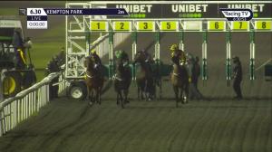 Video preview image for Kempton Park 18:30 - Unibet Conditions Stakes (Qualifier) (2)