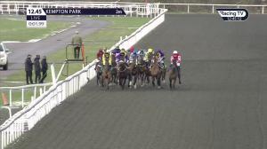 Video preview image for Kempton Park 12:45 - vbet.co.uk Standard Open National Hunt Flat (5) (Div 1)
