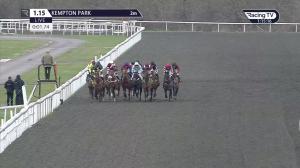 Video preview image for Kempton Park 13:15 - vbet.co.uk Standard Open National Hunt Flat (5) (Div 2)