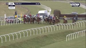 Video preview image for Carlisle 14:35 - Racing Post Gonorth Weekend 20-22 March Handicap Chase (4)