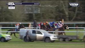 Video preview image for Leicester 12:30 - Join RacingTV Now Handicap Chase (4)