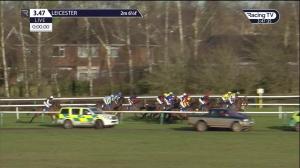 Video preview image for Leicester 15:47 - Dick Saunders Novices' Hunters' Chase (5) (Div 2)