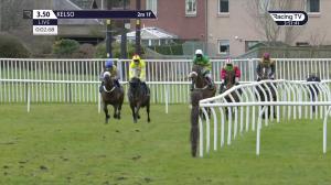 Video preview image for Kelso 15:50 - Racing TV Novices' Limited Handicap Chase (3)