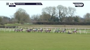 Video preview image for Fairyhouse 16:00 - Fairyhouse Easter Festival 3rd - 5th April Maiden Hurdle (Div 1)