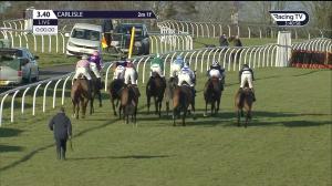Video preview image for Carlisle 15:40 - Mansionbet Handicap Hurdle (Qualifier) (5) (Div 2)