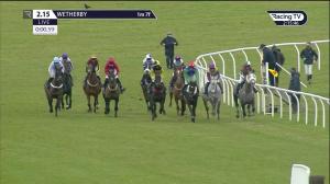 Video preview image for Wetherby 14:15 - Follow @racingtv On Twitter Handicap Chase (Qualifier) (4)