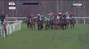 Video preview image for Taunton 15:40 - Elise Jones Virtual Delayed 18th Birthday Mares' Handicap Hurdle (5)