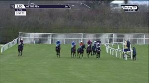 Video preview image for Wetherby 17:00 - Irish Thoroughbred Marketing Mares' Standard Open National Hunt Flat (5)