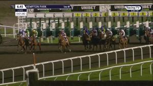 Video preview image for Kempton Park 18:45 - Unibet Casino Deposit £10 Get £40 Bonus Maiden Stakes (5)