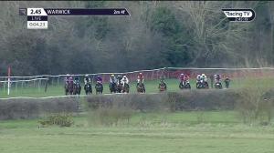 Video preview image for Warwick 14:45 - Watch On Racing TV Novices' Handicap Chase (5)