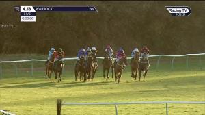 Video preview image for Warwick 16:53 - British Stallion Studs EBF Mares' Standard Open National Hunt Flat (5)