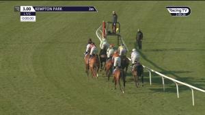 Video preview image for Kempton Park 15:00 - Sky Bet Dovecote Novices' Hurdle (Grade 2) (1)