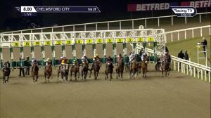 Video preview image for Chelmsford City 20:00 - Racing Welfare Handicap (6)
