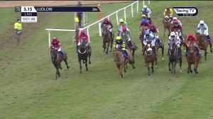 Video preview image for Ludlow 15:15 - Wenlock Spring Water Conditional Jockeys' Handicap Hurdle (5)