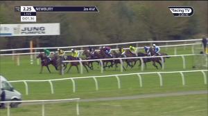 Video preview image for Newbury 14:25 - BetVictor 'National Hunt' Novices' Hurdle (4)