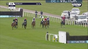Video preview image for Newbury 15:00 - Irish Thoroughbred Marketing Handicap Chase (3)