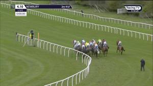 Video preview image for Newbury 16:10 - Federation Of Bloodstock Agents Conditional Jockeys' Handicap Hurdle (4)