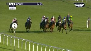 Video preview image for Newbury 16:15 - Irish Thoroughbred Marketing Standard Open National Hunt Flat (5)
