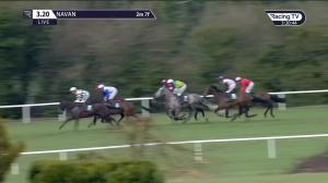 Video preview image for Navan 15:20 - Irish Stallion Farms European Breeders Fund Novice Hurdle