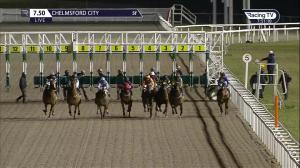 Video preview image for Chelmsford City 19:50 - Support The Injured Jockeys Fund Handicap (6)