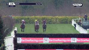 Video preview image for Naas 14:00 - Bar One Racing Directors Plate Novice Chase (Grade 3)