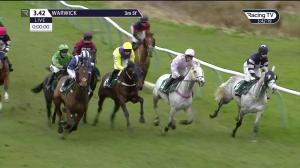 Video preview image for Warwick 15:42 - Mansionbet Bet 10 Get 20 Handicap Chase (3)