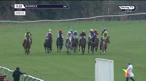 Video preview image for Warwick 17:22 - #merrycheltmas With Mansionbet Standard Open National Hunt Flat (5)