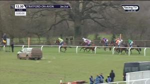 Video preview image for Stratford-on-Avon 12:30 - Join Racing TV Now Juvenile Hurdle (3)