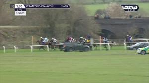 Video preview image for Stratford-on-Avon 13:30 - Racecourse Live Streams On RacingTV Extra Novices' Handicap Hurdle (5)