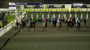 Video preview image for Kempton Park 19:50 - Try Our New Super Boosts At Unibet Handicap (4)
