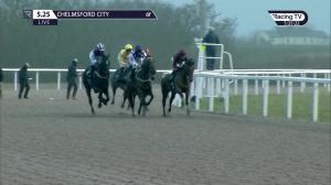 Video preview image for Chelmsford City 17:25 - Racing Welfare Supporting Racing's Workforce Handicap (4)