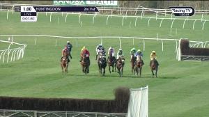 Video preview image for Huntingdon 13:00 - Racing TV Novices' Handicap Chase (5)