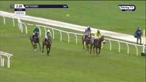 Video preview image for Wetherby 14:20 - Every Race Live On Racing TV Novices' Chase (3)