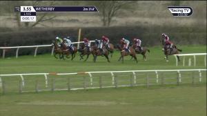 Video preview image for Wetherby 15:55 - Watch Irish Racing On Racing TV Handicap Chase (4)