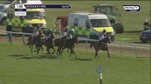 Video preview image for Haydock Park 13:00 - Racing TV Mares' Novices' Hurdle (4)